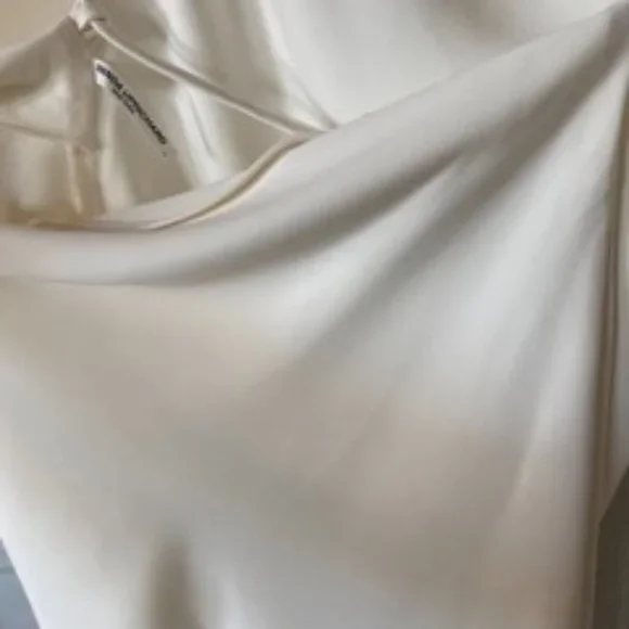 Amanda Uprichard Janet Dress Ivory Size Large Sexy Cocktail - Picture 10 of 14